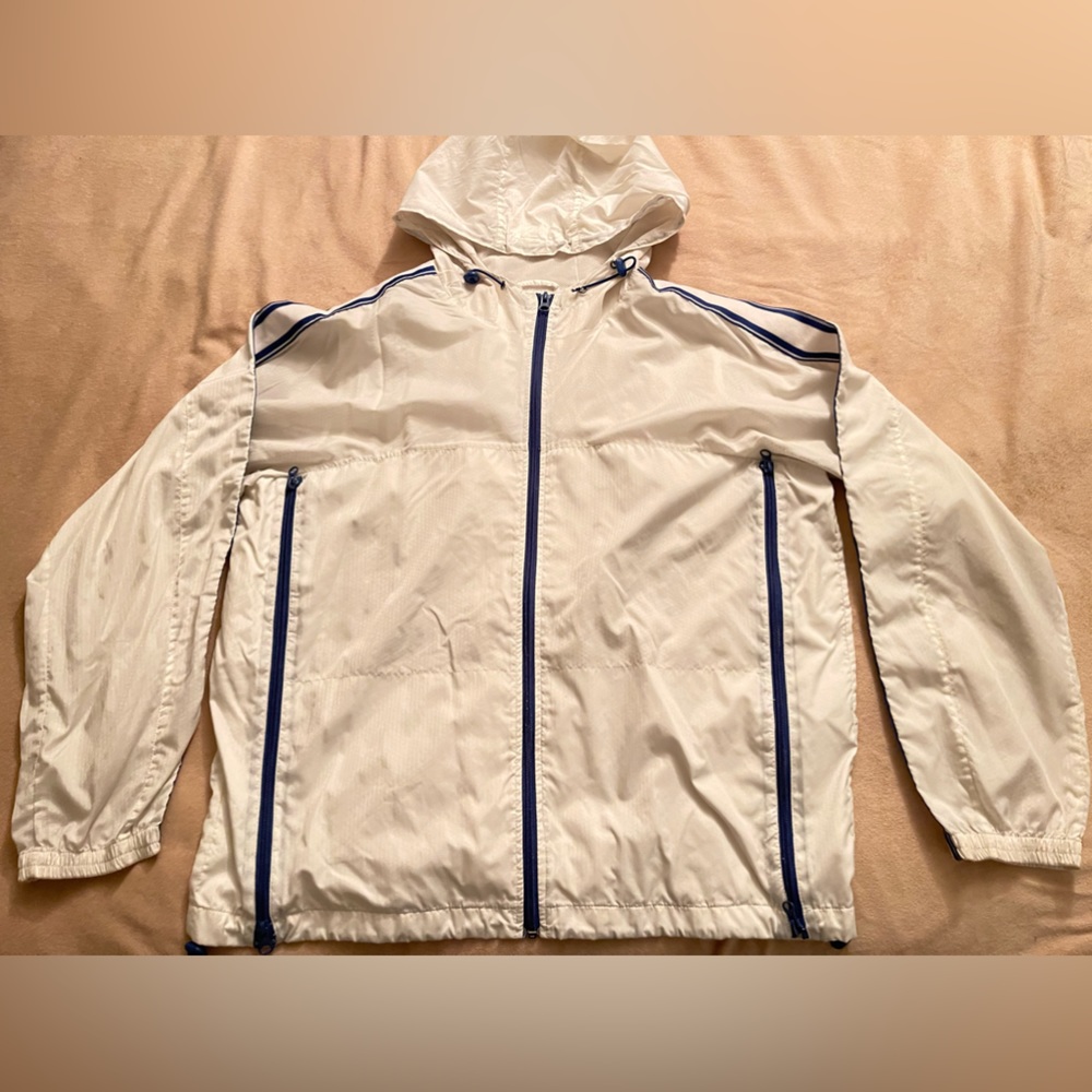 Windbreak zip up hoodie jacket